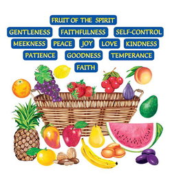 Image of Fruit of the Spirit Felt Set Precut