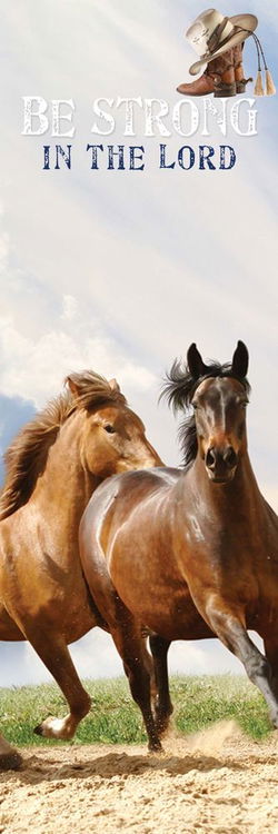 Image of Bookmark: Be Strong In The Lord