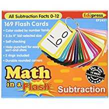 Image of Math in a Flash Cards: Subtraction