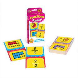 Image of Fractions Dominoes Challenge Cards