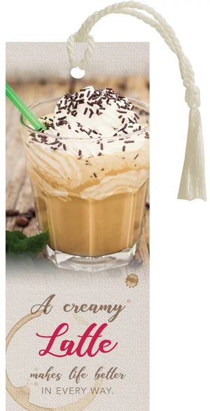 Bookmark Tassel: Latte