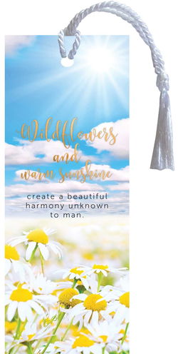 Image of Bookmark Tassel: Wildflowers