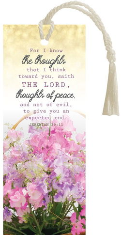 Image of Bookmark Tassel: For I Know -Jeremiah 29:11