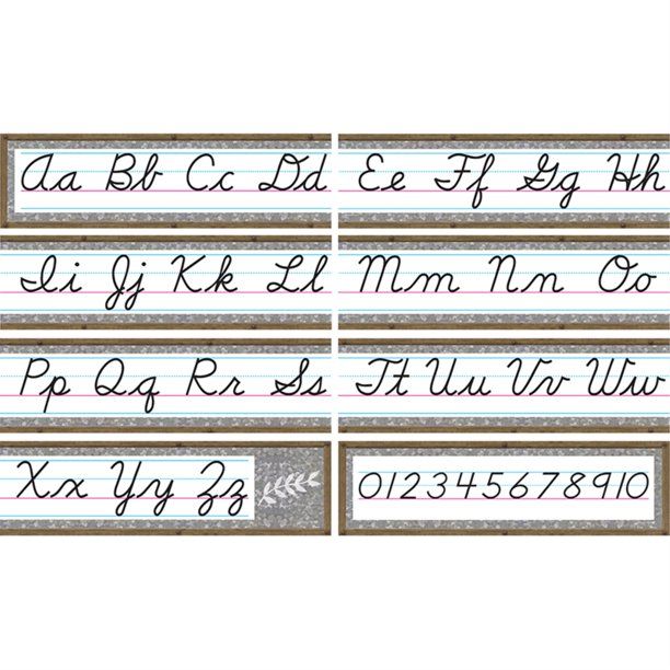 Image of Home Sweet Classroom Cursive Mini Bulletin Board