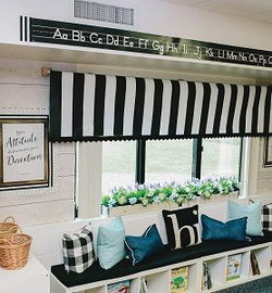 Image of Industrial Chic Alphabet Line: Manuscript Mini Bulletin Board Set