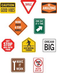 Image of Under Construction Positive Sayings Accents
