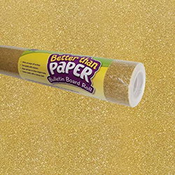 Image of Gold Shimmer Better Than Paper Bulletin Board Roll