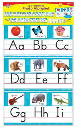 Image of Photo Alphabet Bulletin Board Set