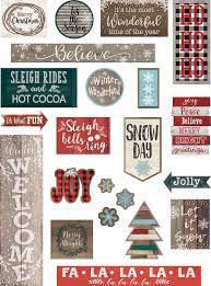 Home Sweet Winter Mini Bulletin Board Set