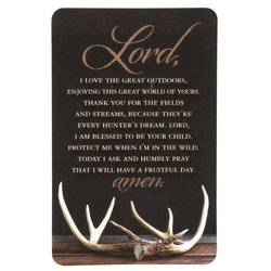 Image of Bookmark Pocket Hunter’s Prayer
