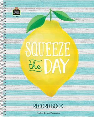 Lemon Zest Record Book (Squeeze the Day)