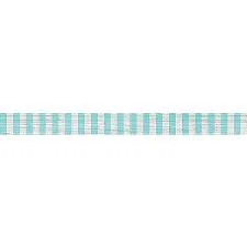 Straight Border Trim Vintage Blue Stripes