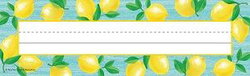 Image of Lemon Zest Flat Name Plates