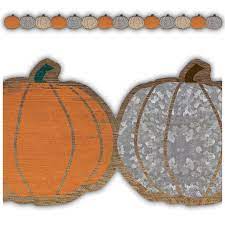 Image of Border Trim Pumpkins Die Cut