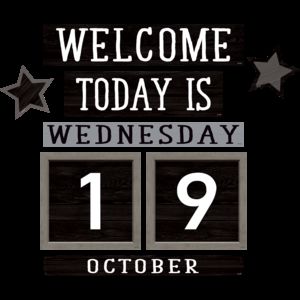 Image of Mini Bulletin Board Perpetual Calendar Modern Farmhouse