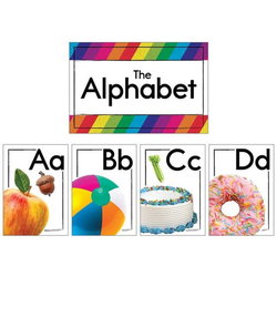 Image of Bulletin Board Set Photographic Alphabet