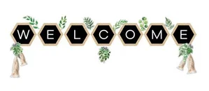 Welcome Bulletin Board Simply Boho