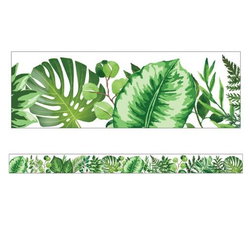 Image of Greenery Straight Borders 36′ Simply Boho