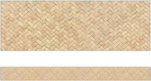 Wicker Straight Borders 36' Simply Boho