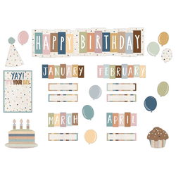 Image of Everyone is Welcome Happy Birthday Mini Bulletin Board
