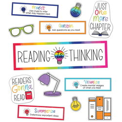 Image of Reading Is Thinking Mini Bulletin Board Set