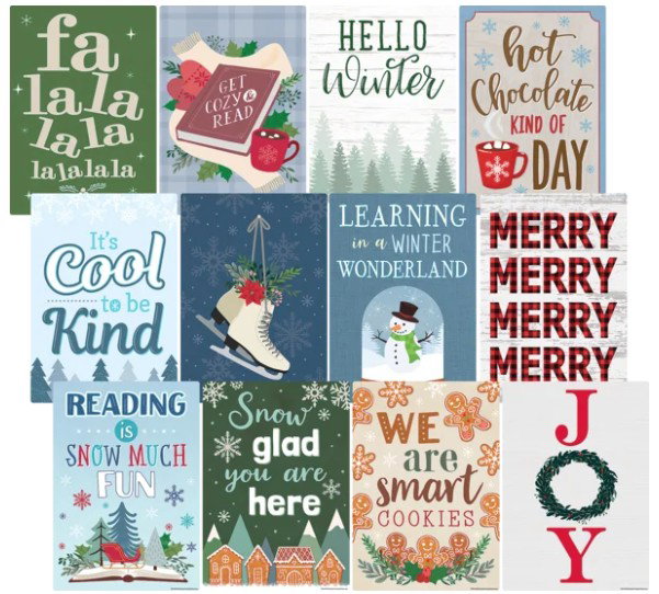 Image of Winter Small Poster Pack