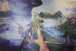 Image of Broad and Narrow Way -Poster – not stocking