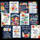 Image of Wildflowers Positive Sayings Small Poster Pack