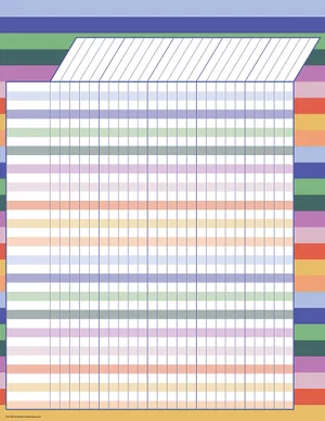 Color Crush Incentive Chart