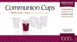 Image of Communion Cups Plastic 1,000 pk