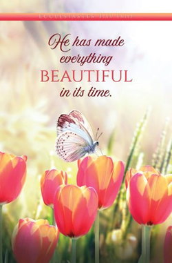 Image of Bulletin General He Has Made Everything Beautiful In It’s Time (pkg of 100)