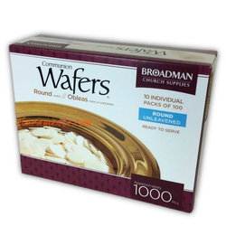 Image of Communion Wafers (Round) 1000/pk