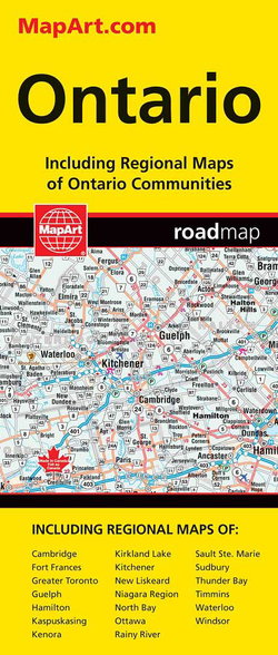 Image of Ontario Road Map
