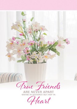 Image of Writing Tablet: True Friends 6′ x 9′