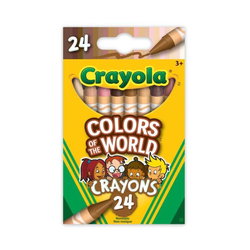 Image of Crayola Colors of the World Skin Tone Crayons – 24pk