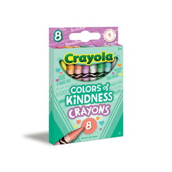 Image of Crayola Colors of Kindness Crayons, 8 Count