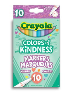 Image of Colors of Kindness Fine Line Markers, 10 Count