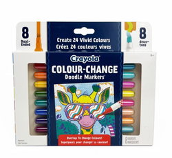 Image of Colour-Change Doodle Markers, 8 Count