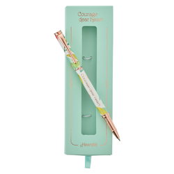 Image of Pen in Gift Box Orange Blossoms Courage