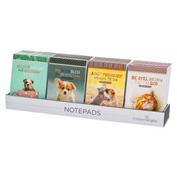 Image of Pre-packed Animal Notepad Merchandiser