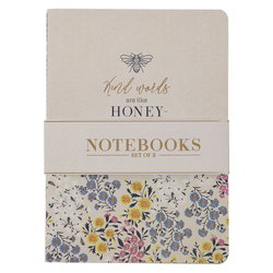 Image of Notebook Set 3 pc Kind Words Prov. 16:24
