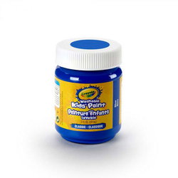 Image of Crayola Blue Washable Paint – 2 fl.oz