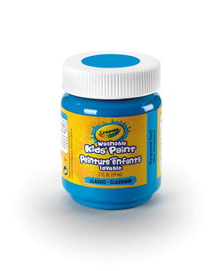 Image of Crayola Turquoise Washable Paint – 2 fl. oz