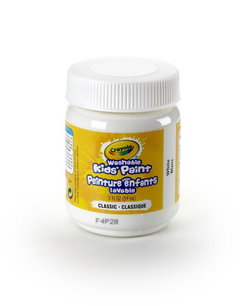 Image of Crayola White Washable Paint – 2 fl. oz