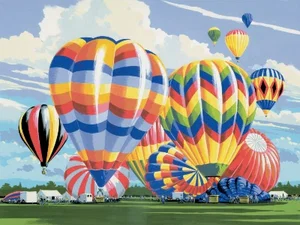 Paint by Number Ballooning