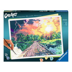Image of CreArt Adult – Magical Light – Paint By Number 16’x12′