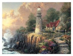 Image of Large Paint By Number – The Light of Peace