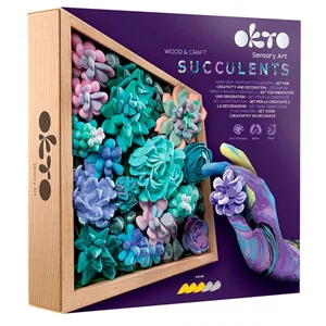 Wood & Craft - Succulents - Tenderness