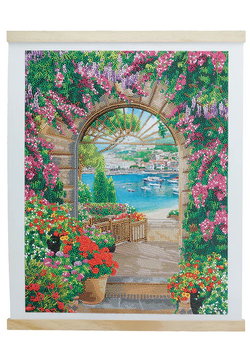 Image of Crystal Art Scroll Kit: Window to Paradise