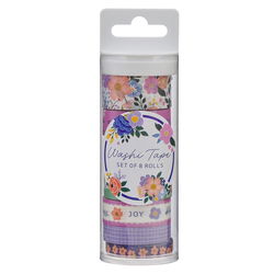 Image of Washi Tape Set Blooms of Joy